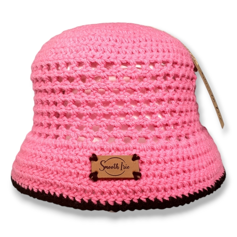 Smooth Irie- Mesh Bucket Hat- Pink Panther NWT